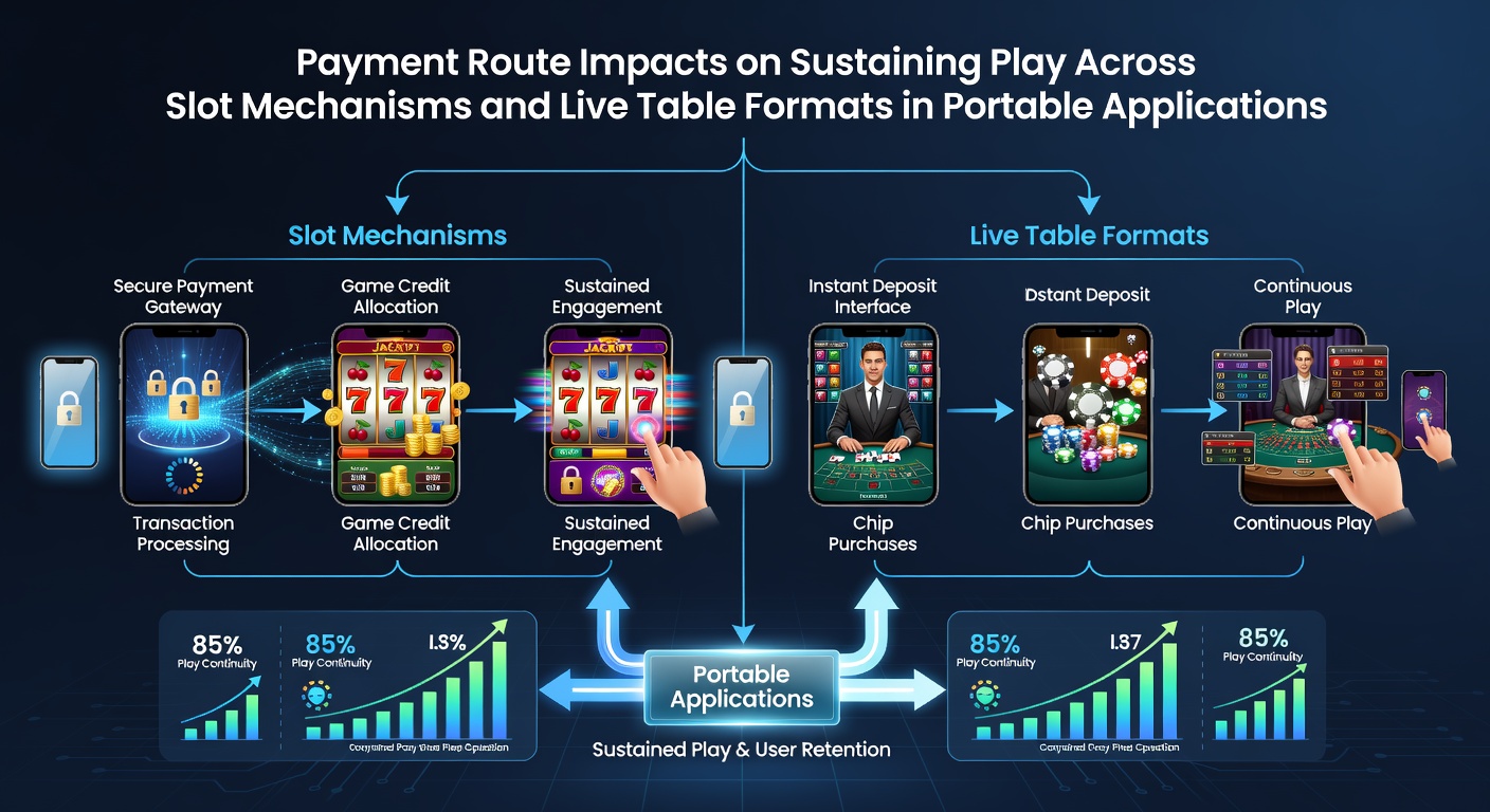 Mobile device displaying slot game interface alongside payment processing screen in a casino app environment
