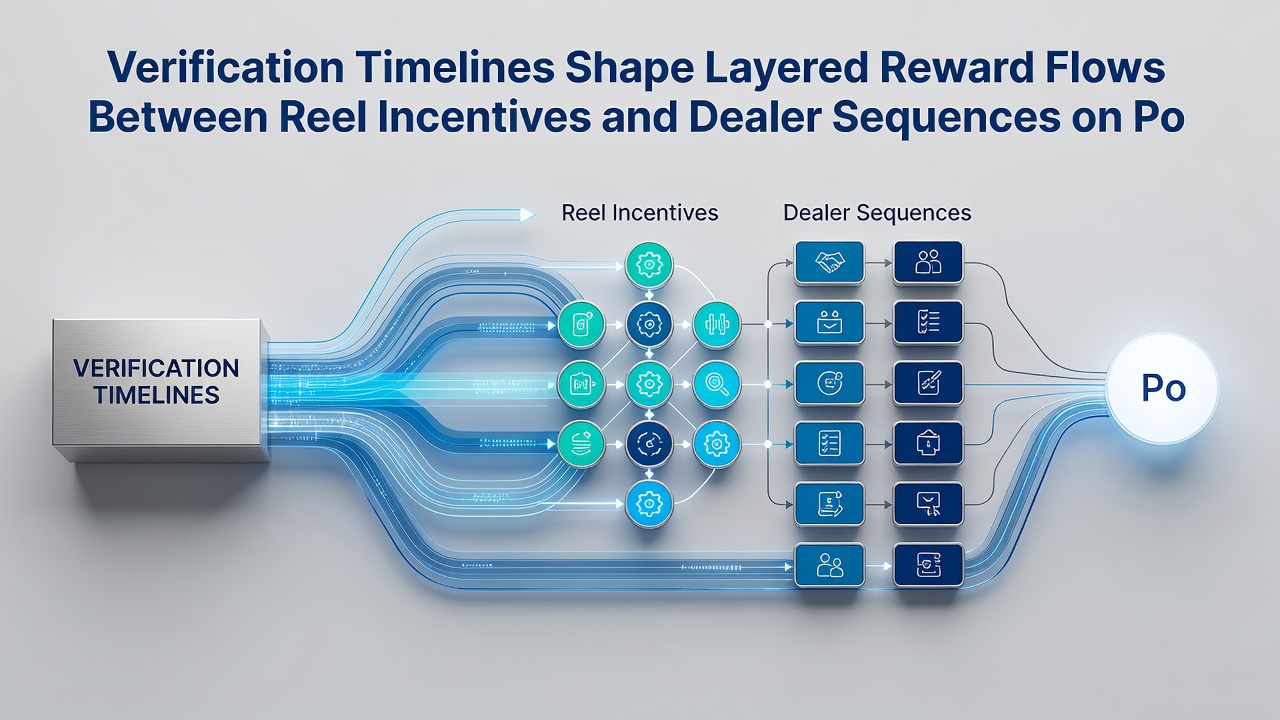 Flow diagram illustrating reward layers moving from mobile slots to live dealer games after verification approval